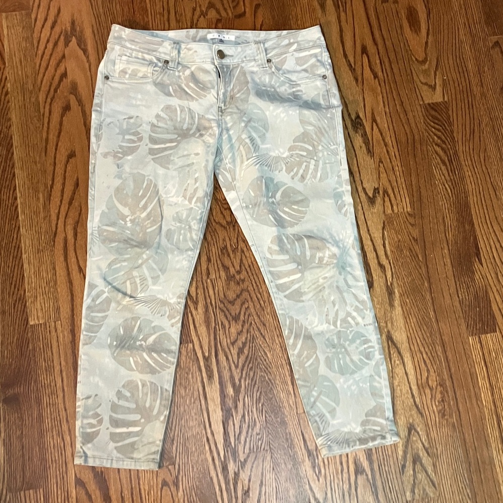 CAbi cropped paradise tropical leaf pattern 8 monstera